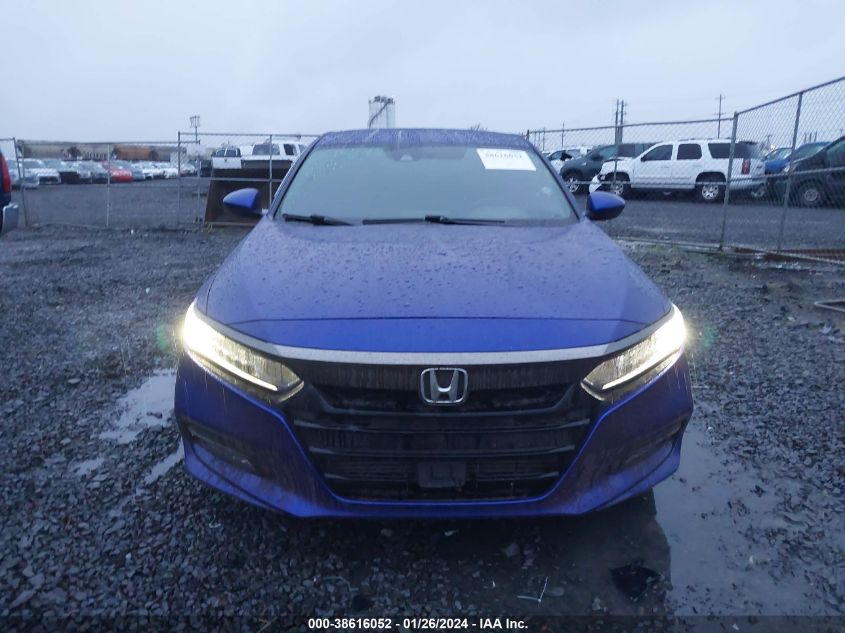 2018 HONDA ACCORD SPORT - 1HGCV1F3XJA035700
