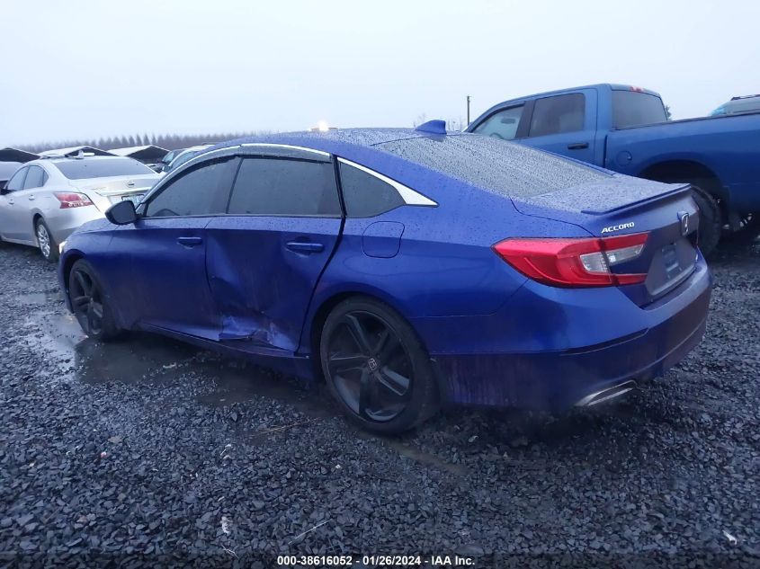 2018 HONDA ACCORD SPORT - 1HGCV1F3XJA035700
