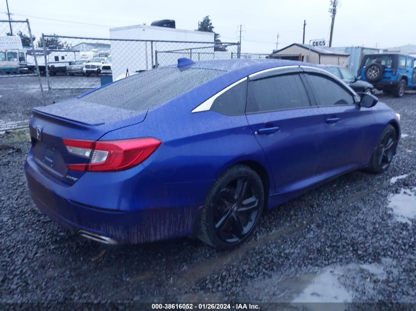 2018 HONDA ACCORD SPORT - 1HGCV1F3XJA035700