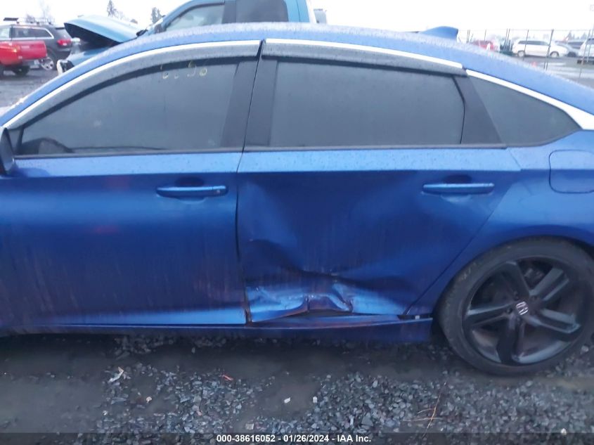 2018 HONDA ACCORD SPORT - 1HGCV1F3XJA035700