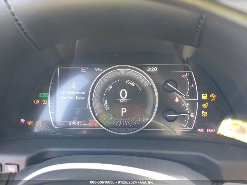 2020 LEXUS ES 300H - 58AD21B15LU010578