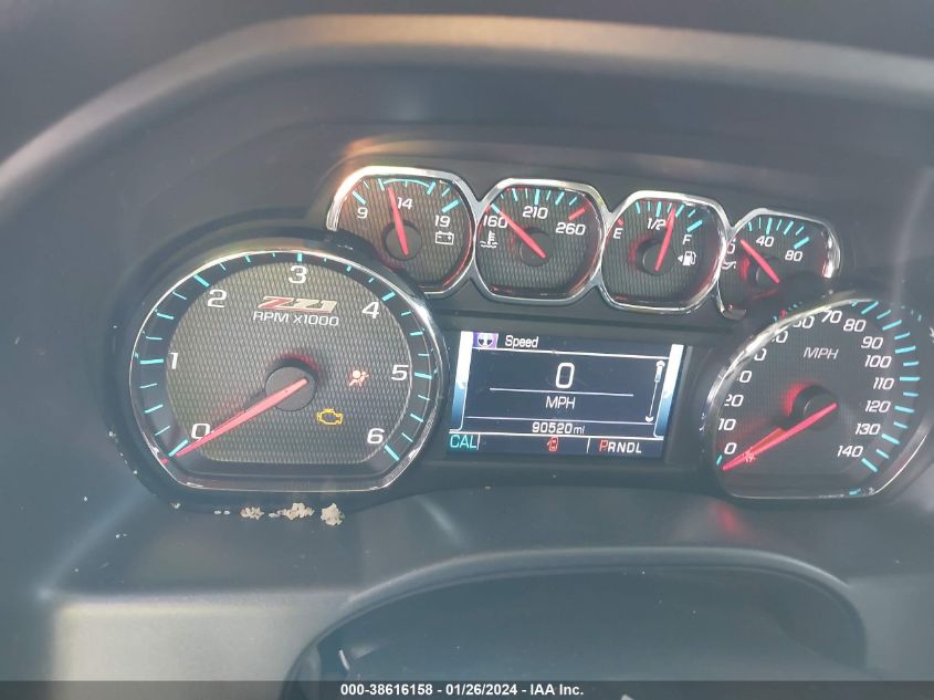 2017 CHEVROLET SILVERADO 1500 2LZ - 3GCUKSEJXHG263757