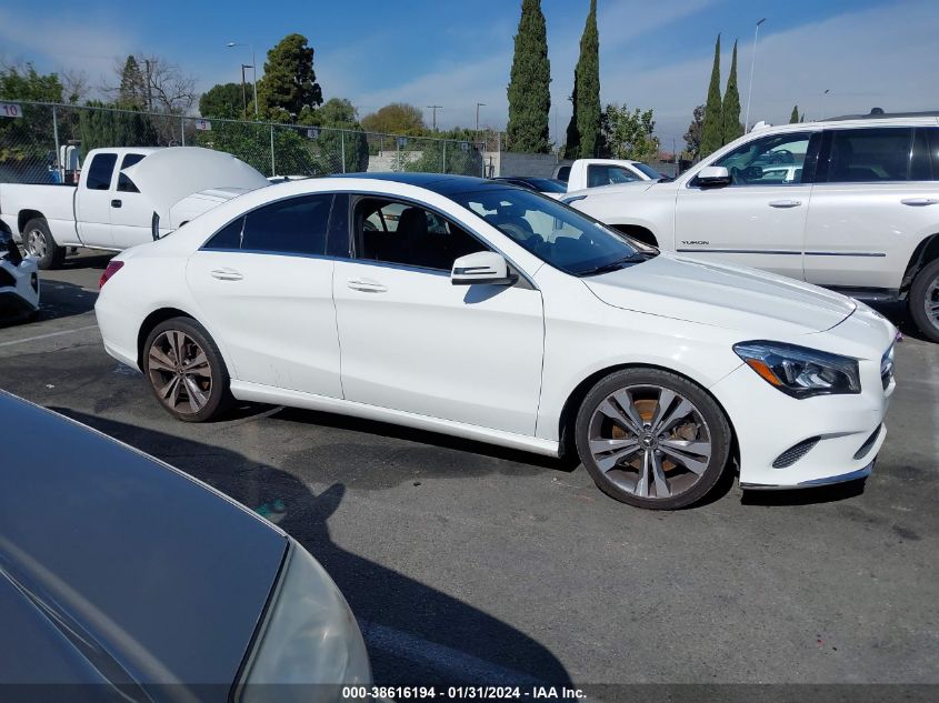 2018 MERCEDES-BENZ CLA 250 - WDDSJ4EB4JN668224