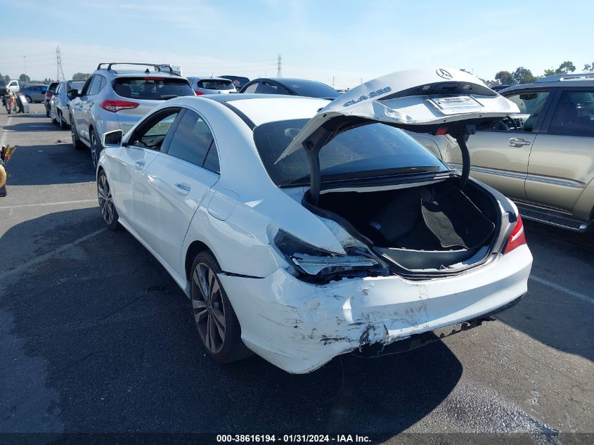 2018 MERCEDES-BENZ CLA 250 - WDDSJ4EB4JN668224