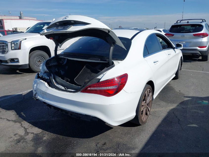 2018 MERCEDES-BENZ CLA 250 - WDDSJ4EB4JN668224