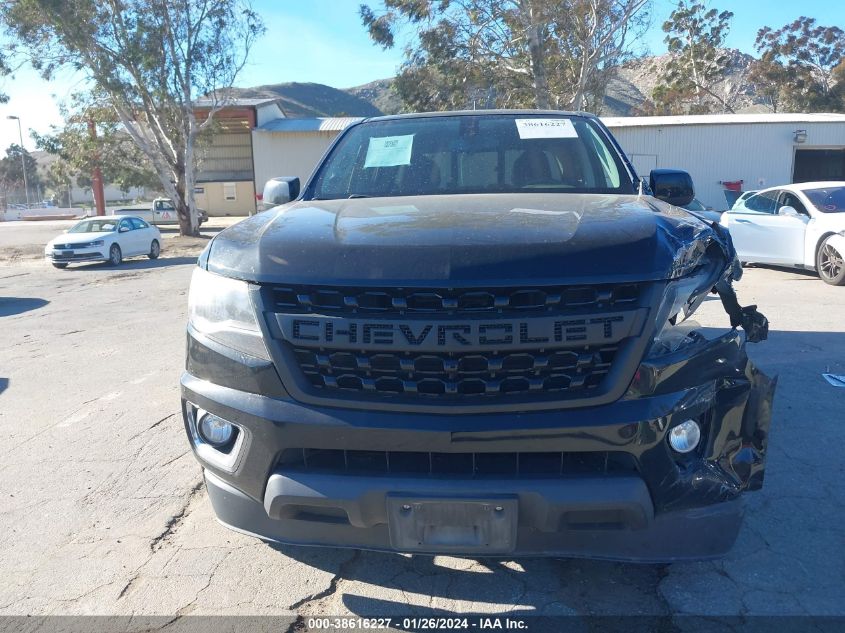 2019 CHEVROLET COLORADO LT - 1GCGSCENXK1333527
