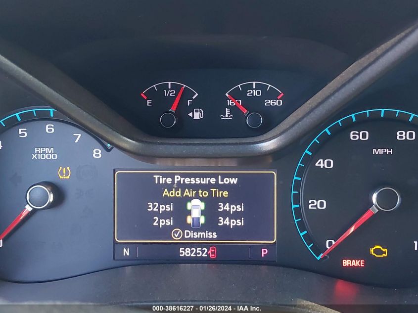2019 CHEVROLET COLORADO LT - 1GCGSCENXK1333527