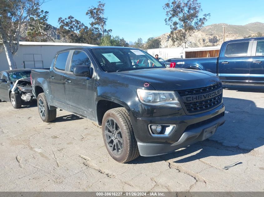 2019 CHEVROLET COLORADO LT - 1GCGSCENXK1333527