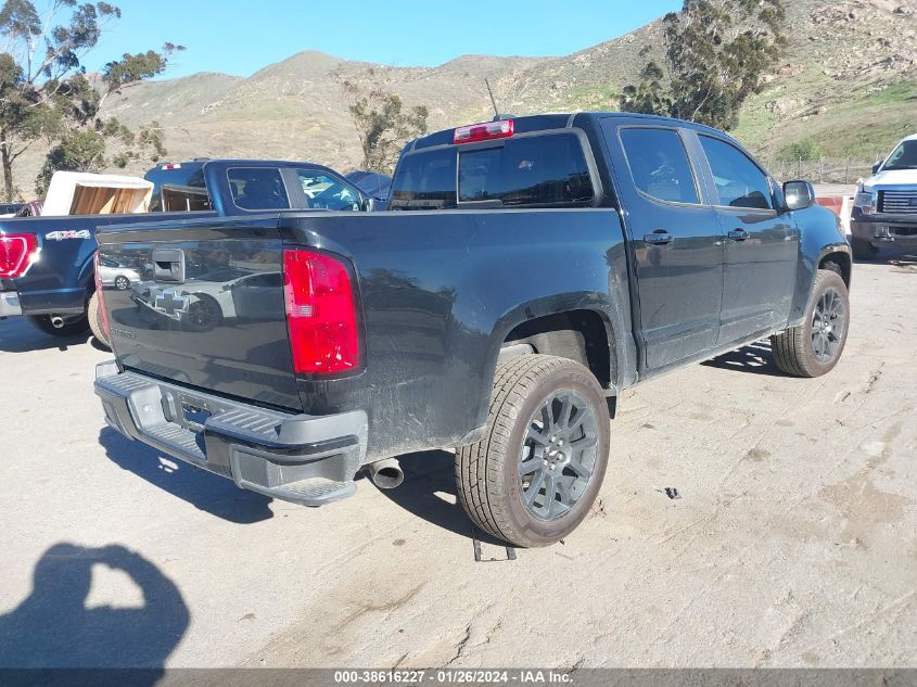 2019 CHEVROLET COLORADO LT - 1GCGSCENXK1333527