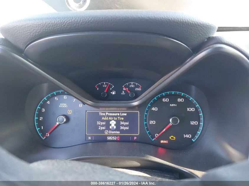 2019 CHEVROLET COLORADO LT - 1GCGSCENXK1333527