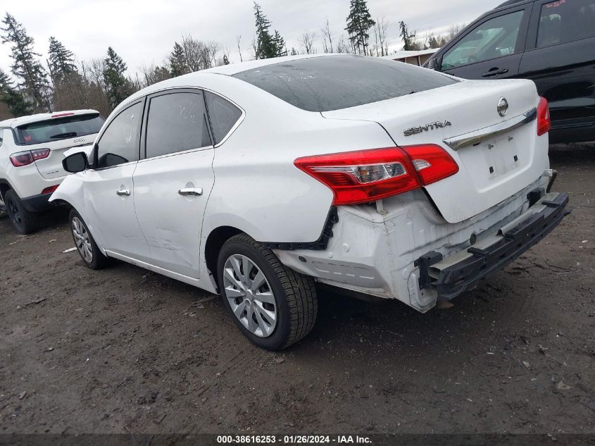 2018 NISSAN SENTRA S/SV/SR/SL - 3N1AB7AP2JY290948
