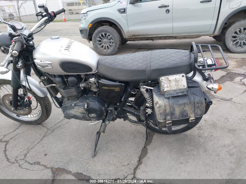 2007 TRIUMPH MOTORCYCLE SCRAMBLER SMT925RN57J288195