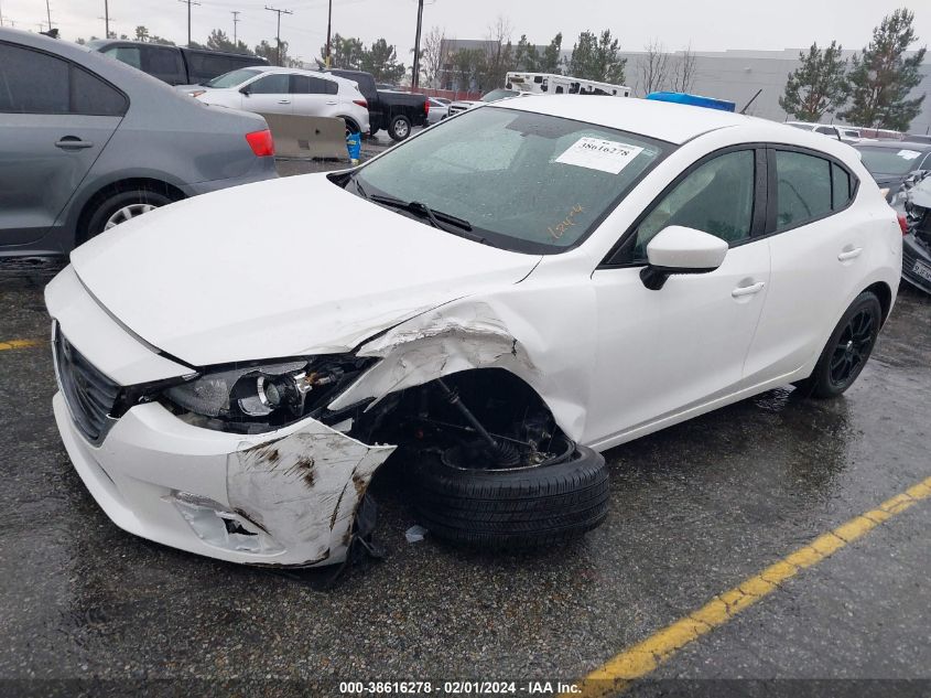 2016 MAZDA MAZDA3 I SPORT - 3MZBM1J77GM237331