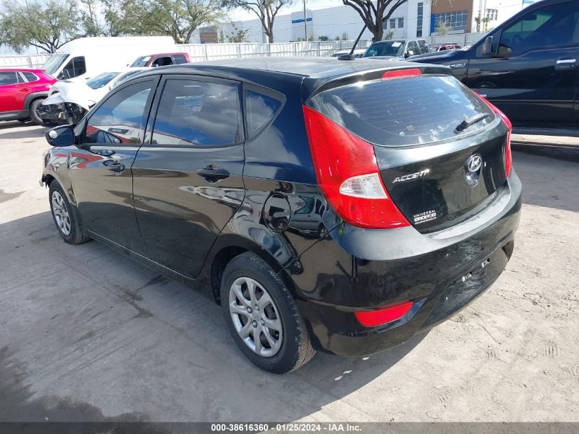 2013 HYUNDAI ACCENT GLS/GS - KMHCT5AE7DU112820