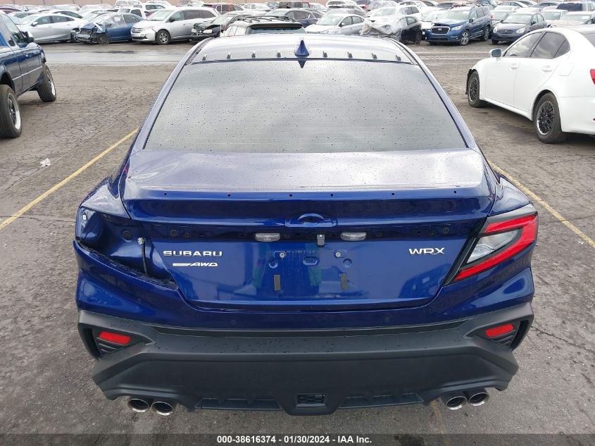 2022 SUBARU WRX LIMITED - JF1VBAN66N8030654