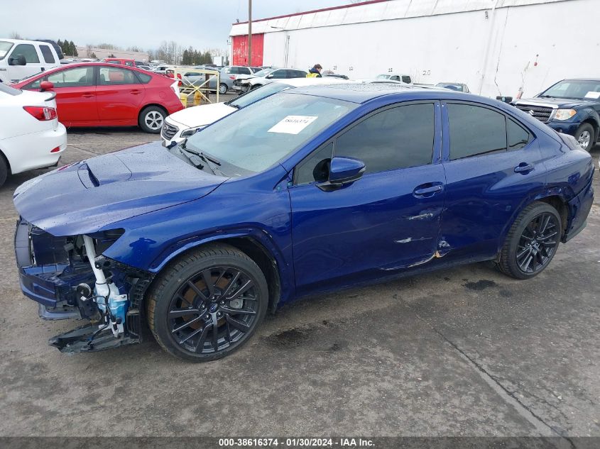 2022 SUBARU WRX LIMITED - JF1VBAN66N8030654