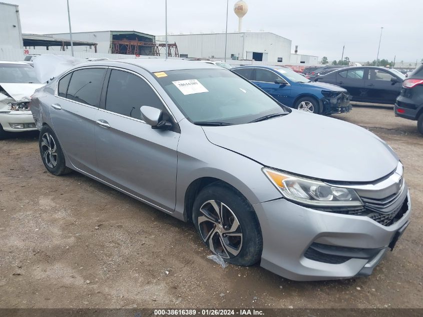 2016 HONDA ACCORD LX - 1HGCR2F31GA157462