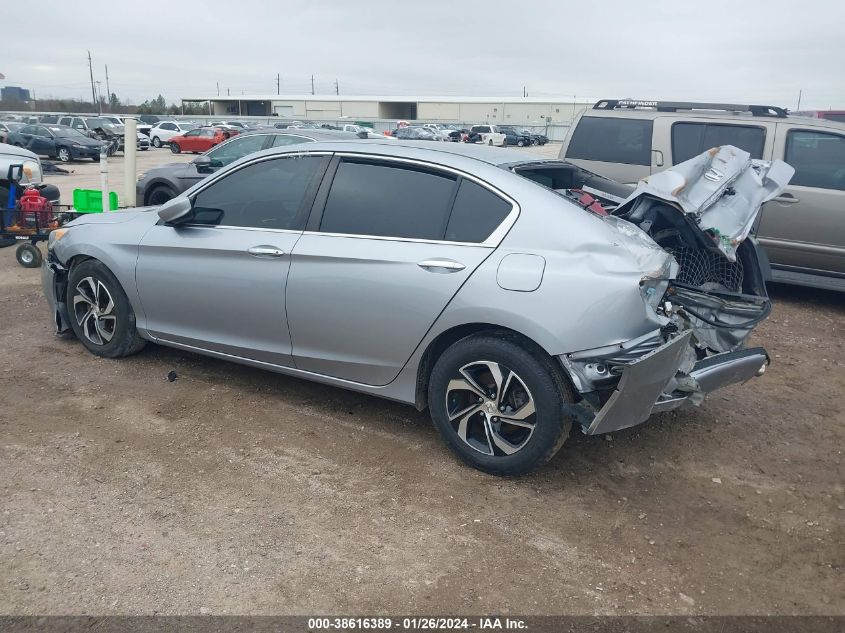 2016 HONDA ACCORD LX - 1HGCR2F31GA157462