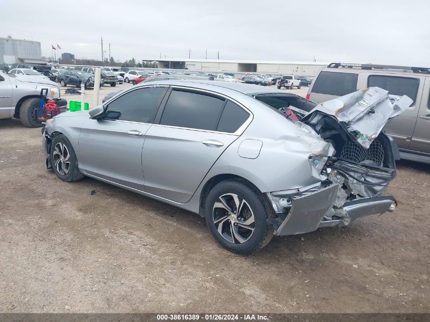 2016 HONDA ACCORD LX - 1HGCR2F31GA157462