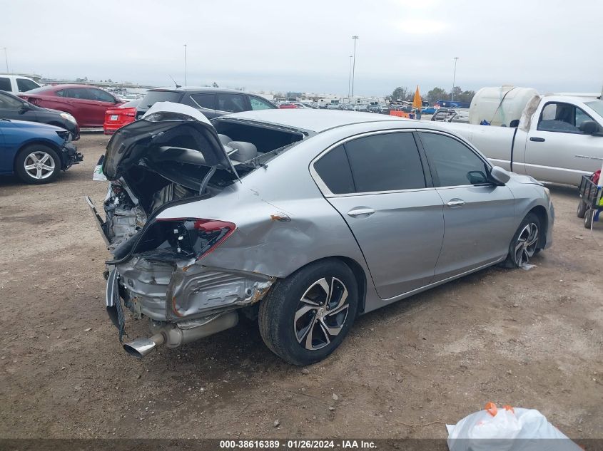 2016 HONDA ACCORD LX - 1HGCR2F31GA157462