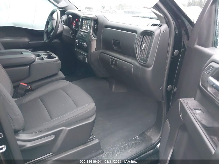 2023 CHEVROLET SILVERADO 1500 4WD  SHORT BED CUSTOM - 3GCPDBEK9PG156617