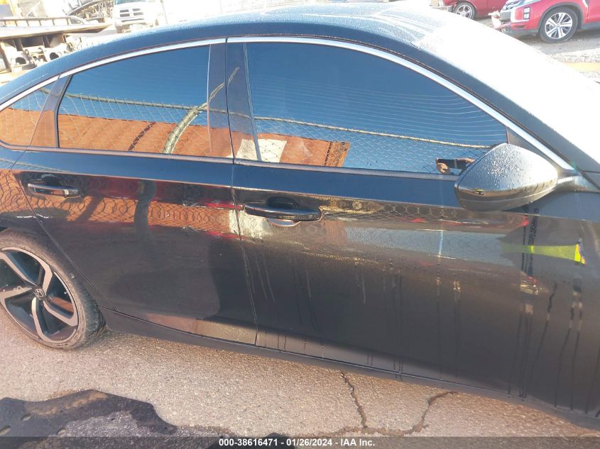 2018 HONDA ACCORD SPORT 2.0T - 1HGCV2F37JA047244