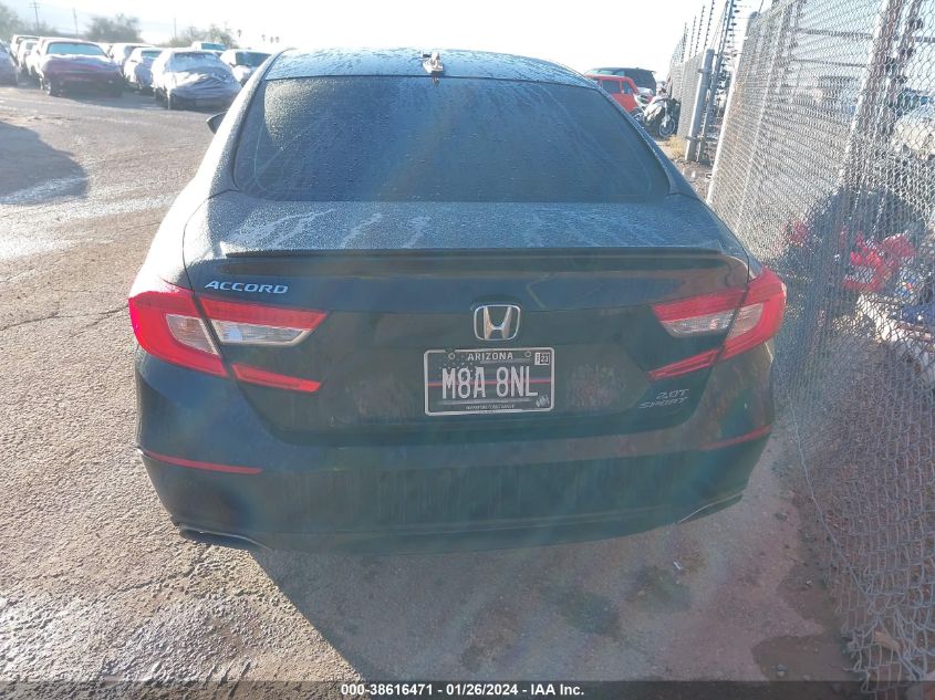 2018 HONDA ACCORD SPORT 2.0T - 1HGCV2F37JA047244