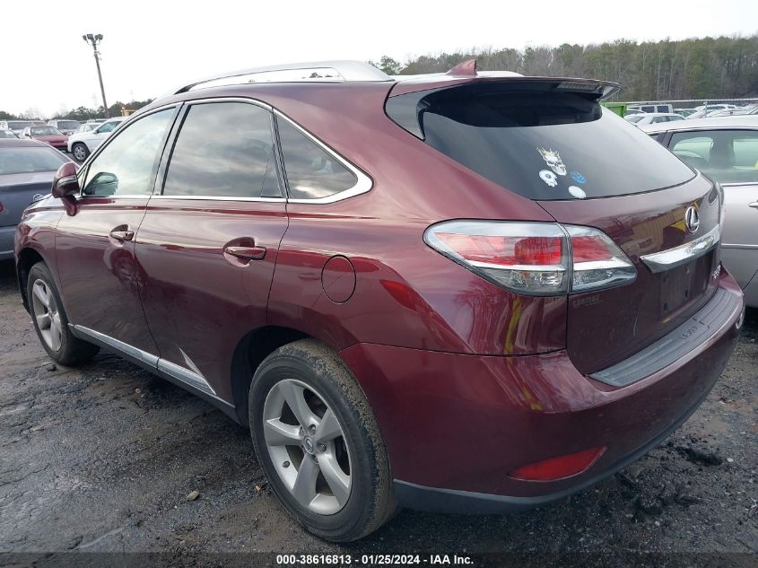 2015 LEXUS RX 350 - JTJZK1BA8F2424159