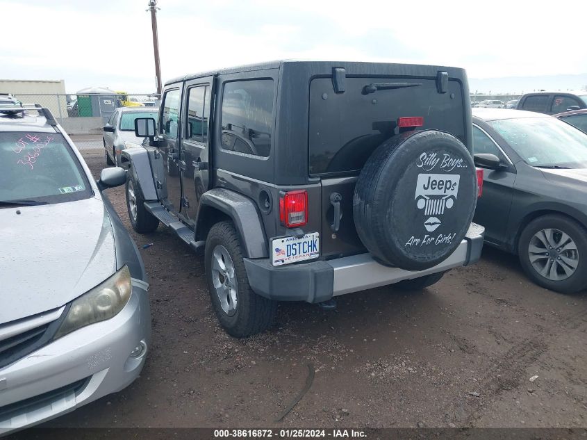 2014 JEEP WRANGLER UNLIMITED SAHARA - 1C4BJWEG9EL270977