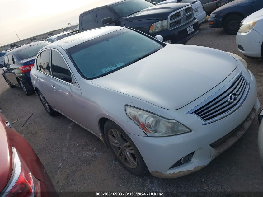 2013 INFINITI G37 JOURNEY - JN1CV6AP1DM304128