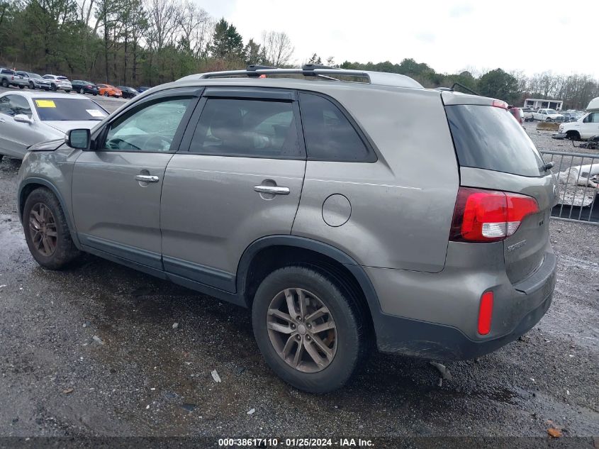 2015 KIA SORENTO LX - 5XYKT4A6XFG631769