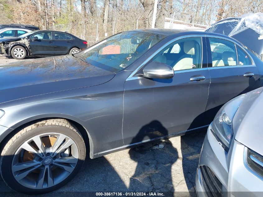 2015 MERCEDES-BENZ C 300 LUXURY/SPORT - 55SWF4JB3FU053395