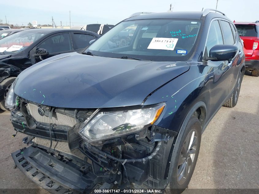 2016 NISSAN ROGUE S/SL/SV - KNMAT2MT3GP693546