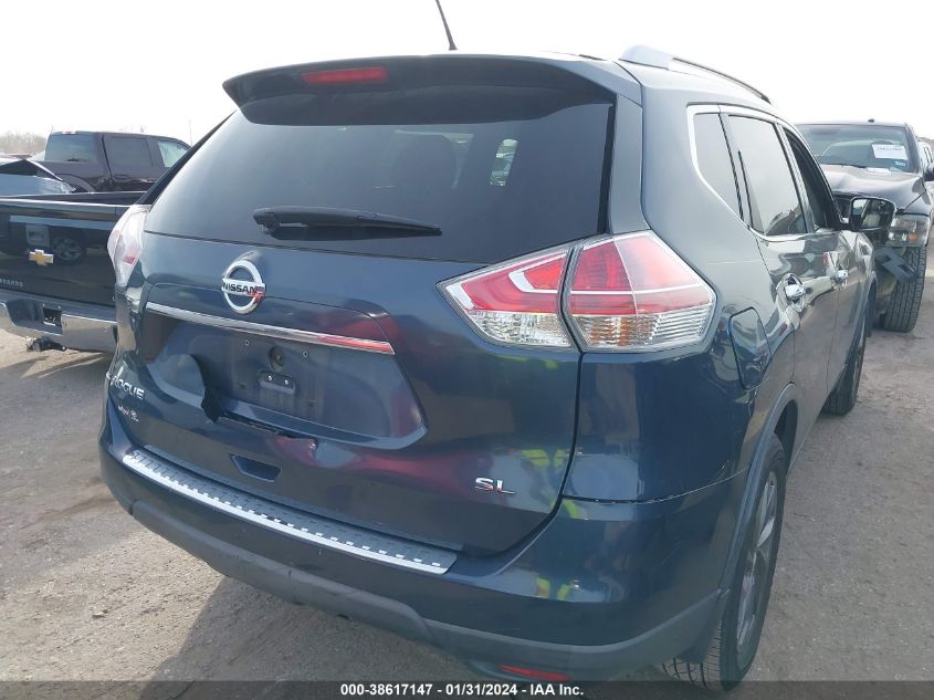 2016 NISSAN ROGUE S/SL/SV - KNMAT2MT3GP693546