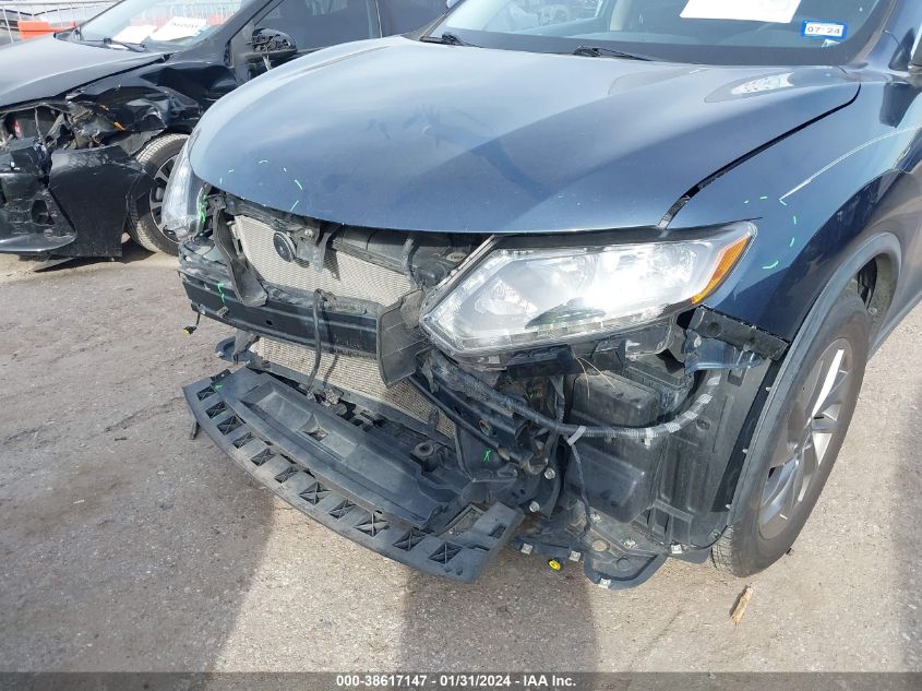 2016 NISSAN ROGUE S/SL/SV - KNMAT2MT3GP693546