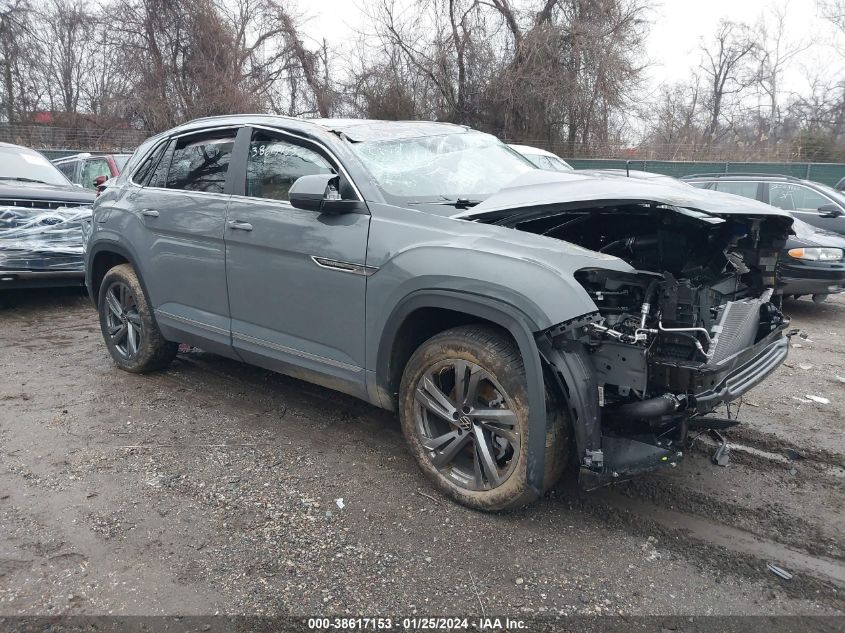 Lot #2536949027 2024 VOLKSWAGEN ATLAS CROSS SPORT 2.0T SEL R-LINE salvage car