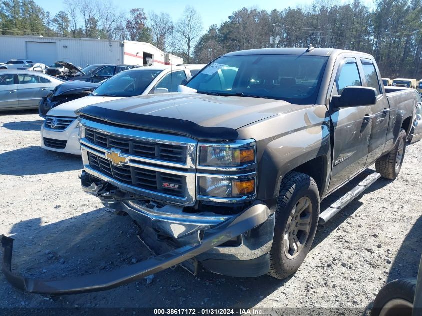 2014 CHEVROLET SILVERADO 1500 2LT - 1GCVKRECXEZ380720