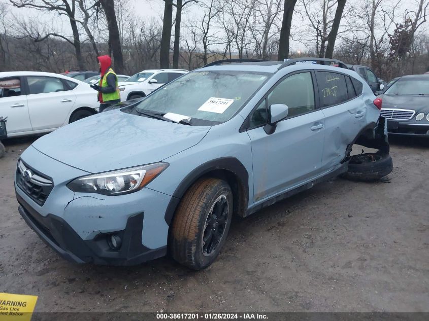 2021 SUBARU CROSSTREK PREMIUM - JF2GTAEC2MH675386