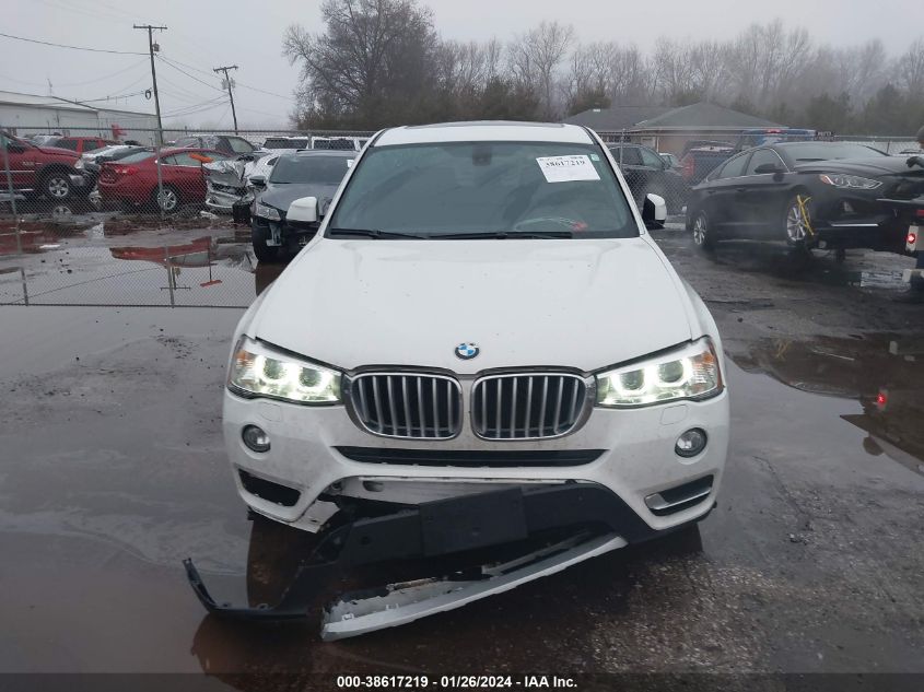 2017 BMW X3 XDRIVE28I - 5UXWX9C56H0T00122
