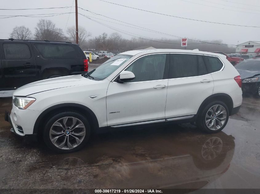 2017 BMW X3 XDRIVE28I - 5UXWX9C56H0T00122