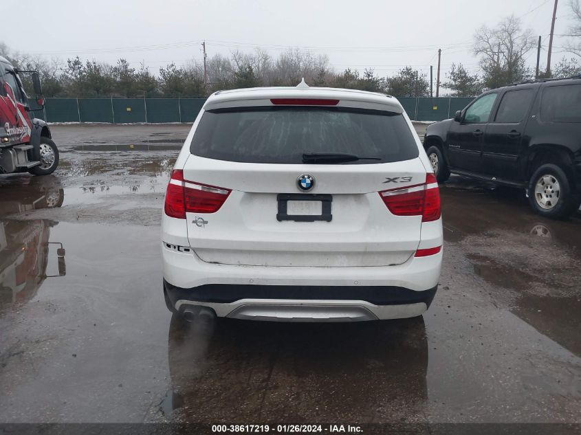 2017 BMW X3 XDRIVE28I - 5UXWX9C56H0T00122