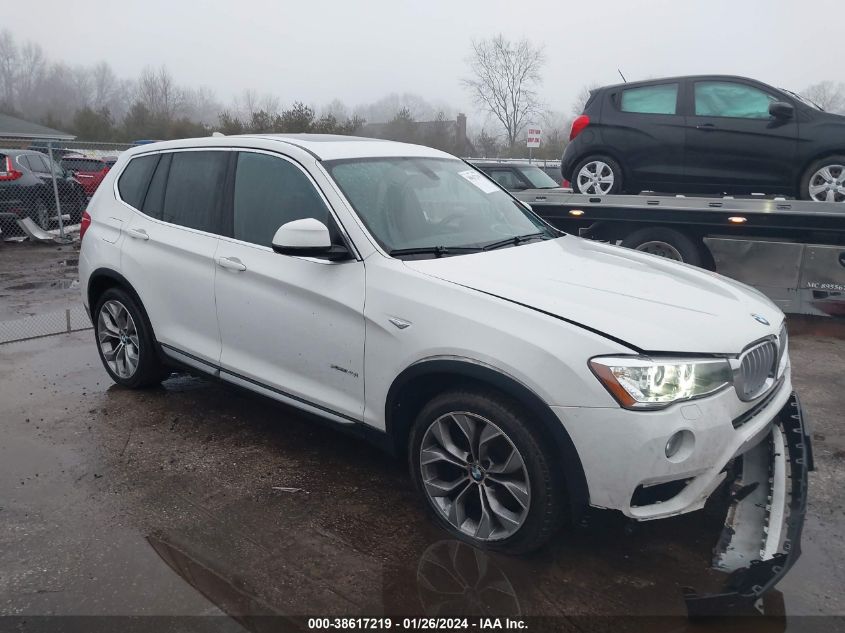 2017 BMW X3 XDRIVE28I - 5UXWX9C56H0T00122