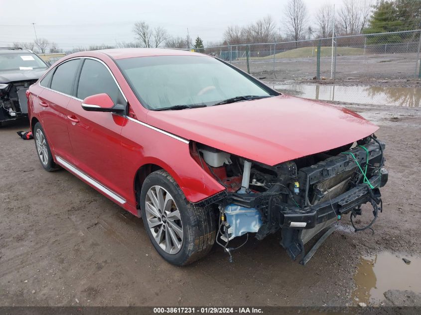 2017 HYUNDAI SONATA SPORT - 5NPE34AF1HH588674