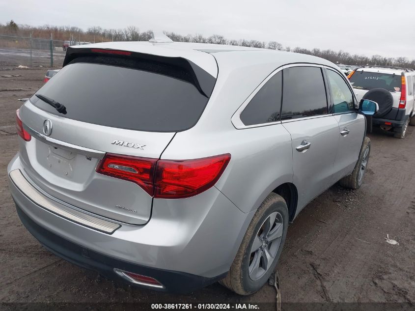 2014 ACURA MDX - 5FRYD4H27EB010326