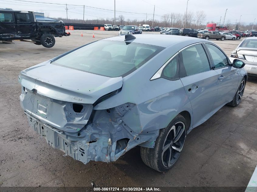 2022 HONDA ACCORD SPORT - 1HGCV1F3XNA088189