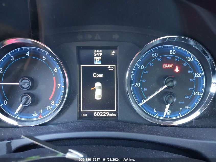 2019 TOYOTA COROLLA SE - 5YFBURHE9KP865155