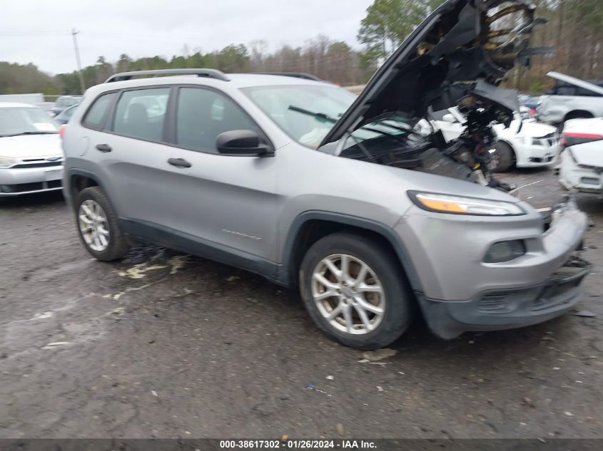 2015 JEEP CHEROKEE SPORT - 1C4PJLAB3FW761236