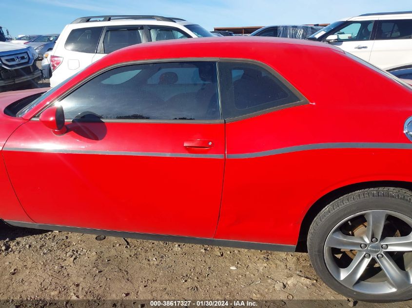 2015 DODGE CHALLENGER SXT - 2C3CDZAG7FH823762