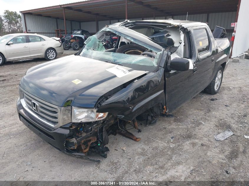 2013 HONDA RIDGELINE RTL - 5FPYK1F50DB016915