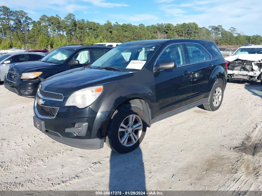 2013 CHEVROLET EQUINOX LS - 2GNFLCEK6D6100525